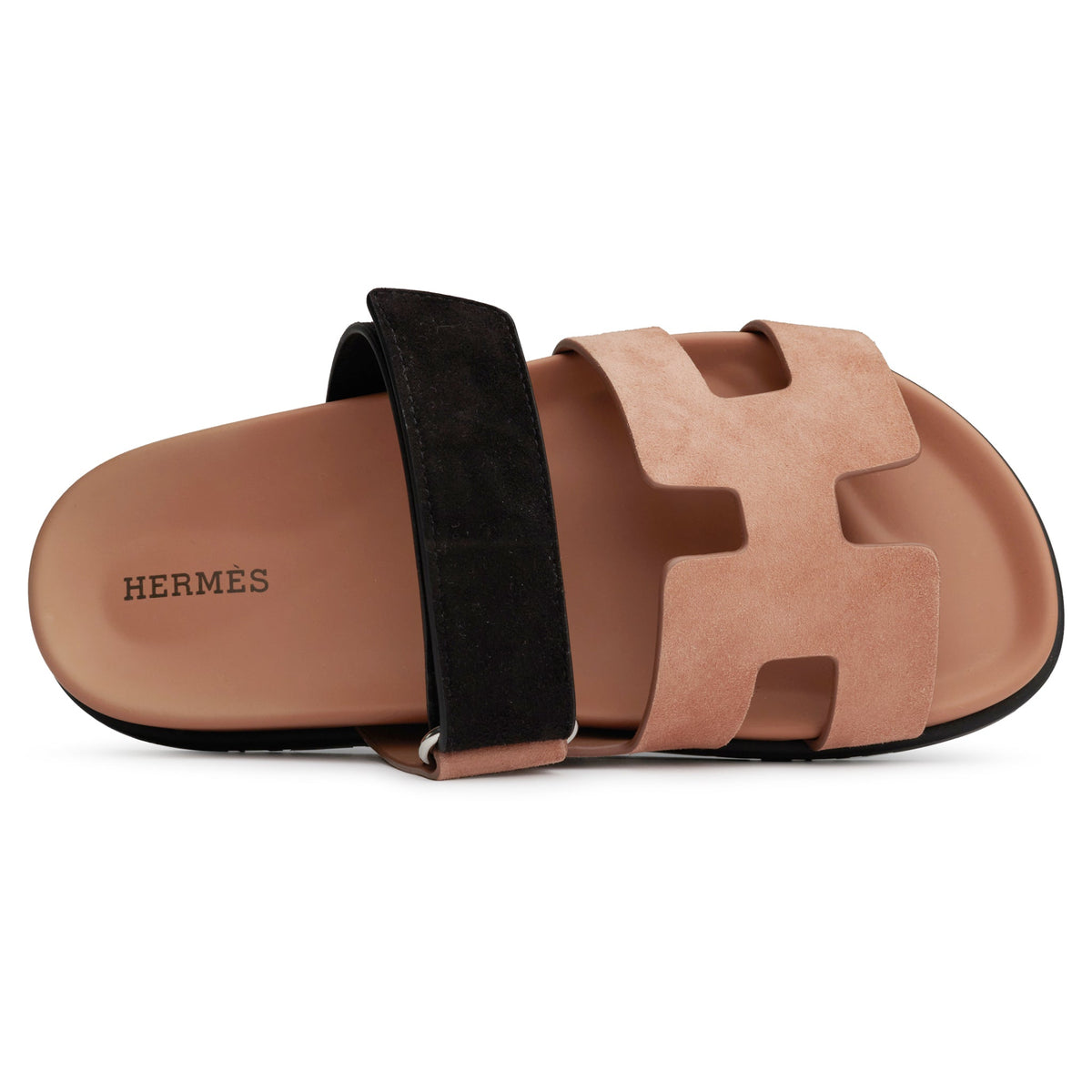 Hermès Paris Chypre Rose Perle Sandals - Pink