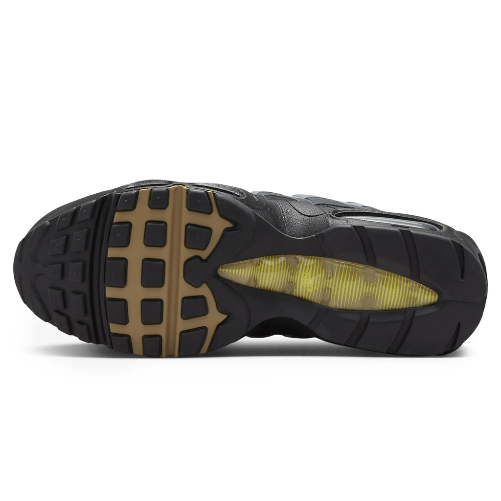 Nike Air Max 95 Icons Yellow Strike Sneakers - Grey