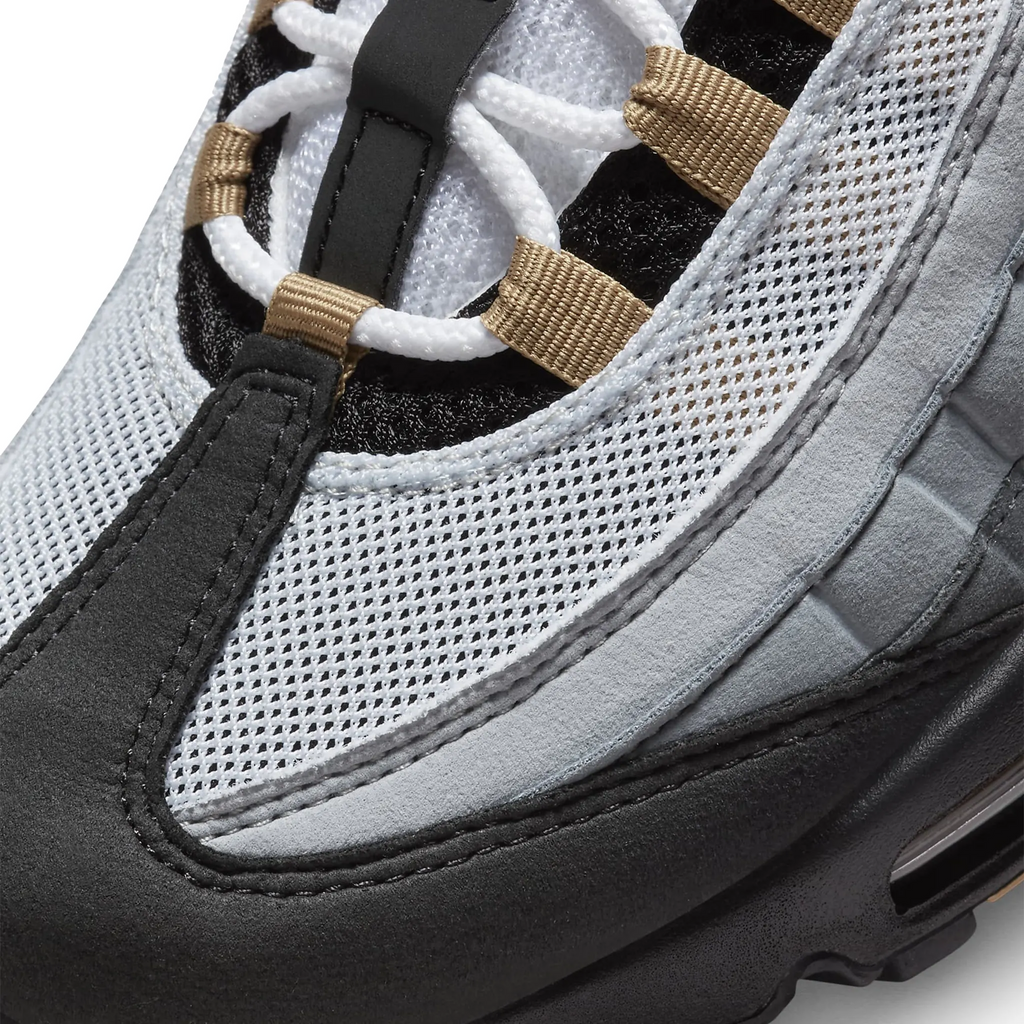 Nike Air Max 95 Icons Yellow Strike Sneakers - Grey