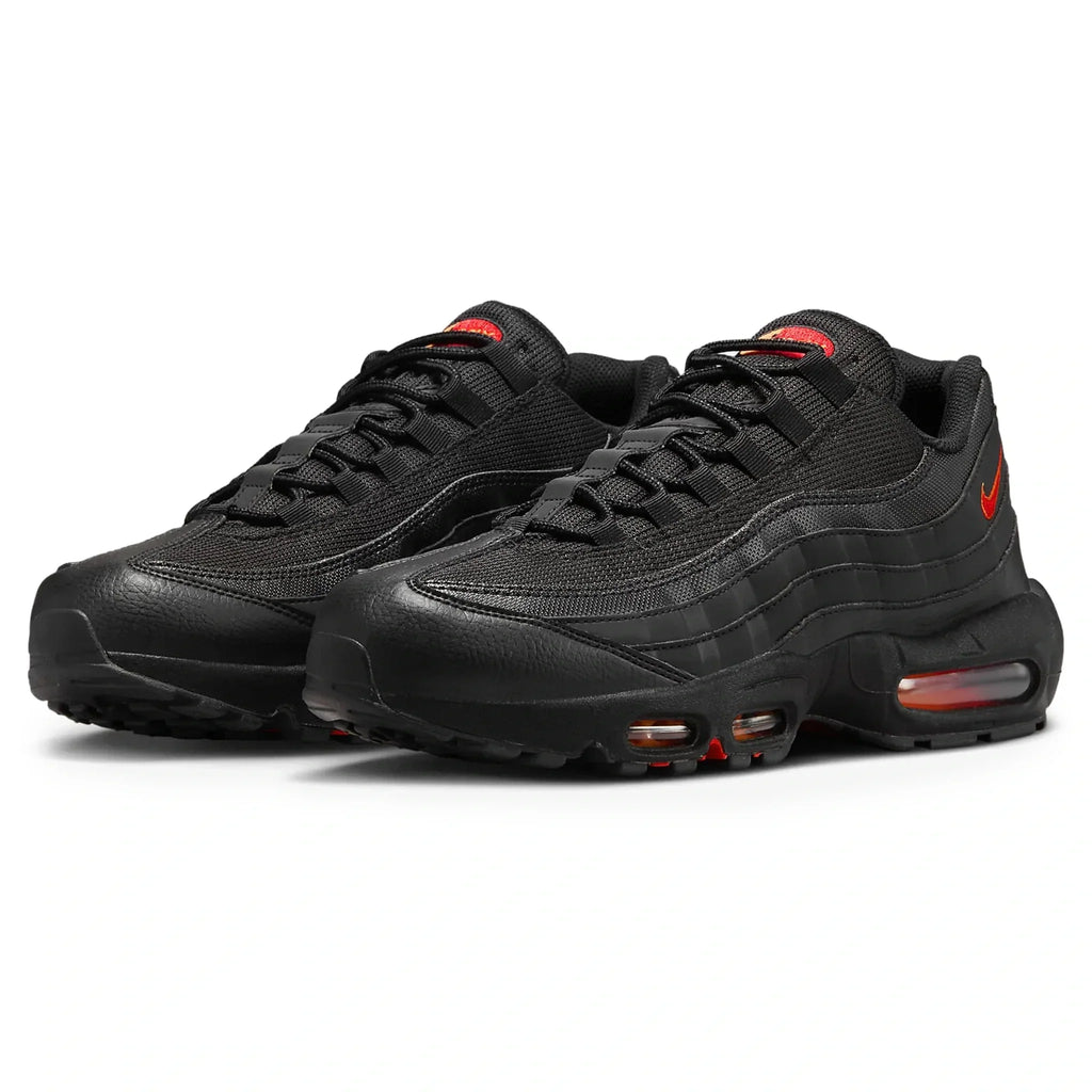 Nike Air Max 95 Black Red Orange Sneakers