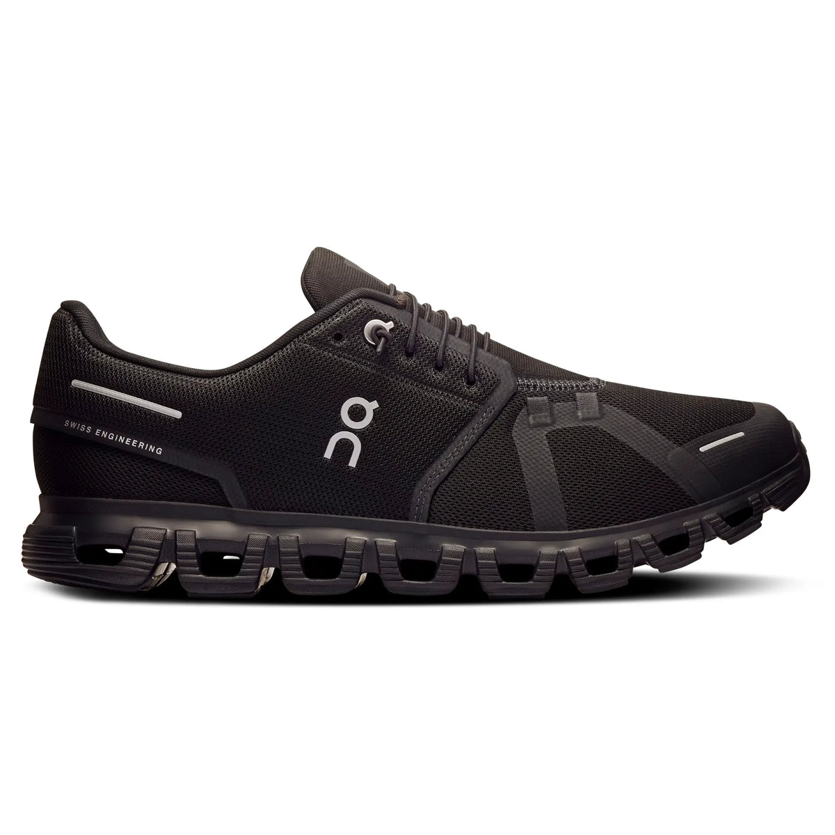On Running Cloud 6 All Black Athletic Shoes