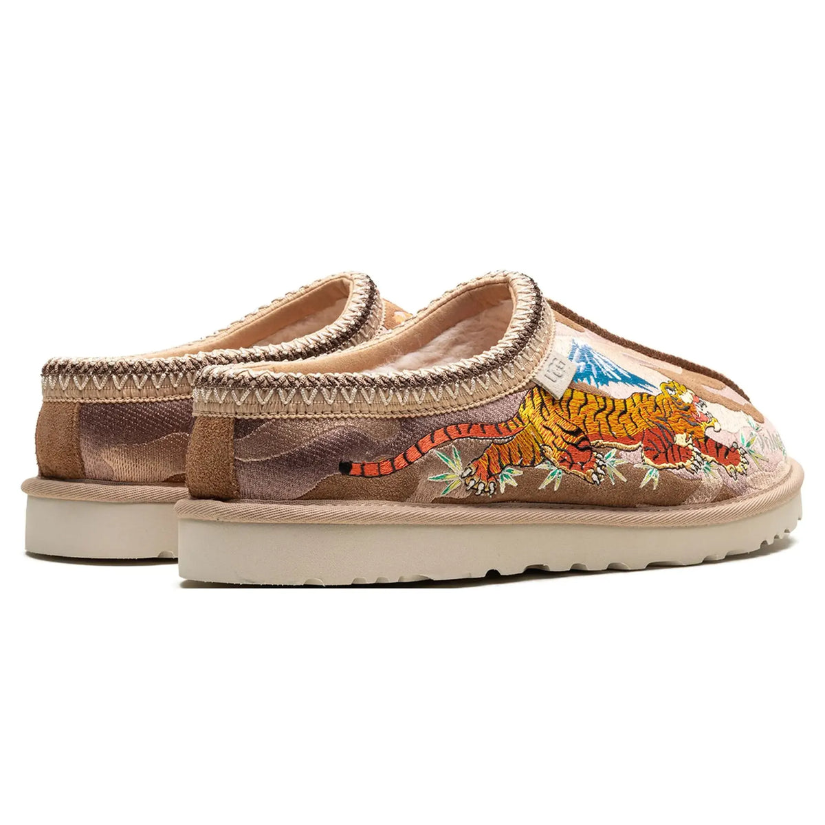Palace x UGG Tasman Chestnut Camo Slippers - Brown