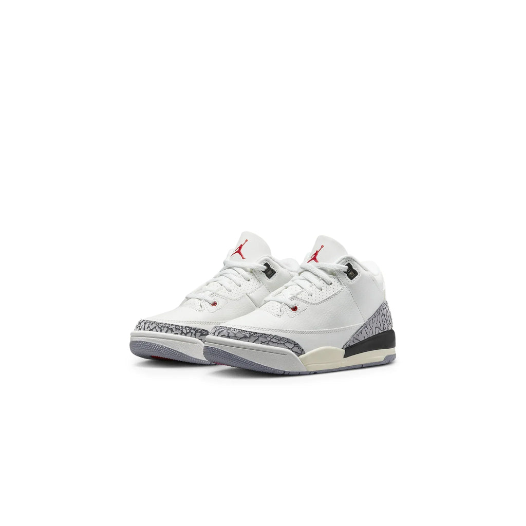 Air Jordan 3 Retro White Cement Reimagined (PS) Sneakers