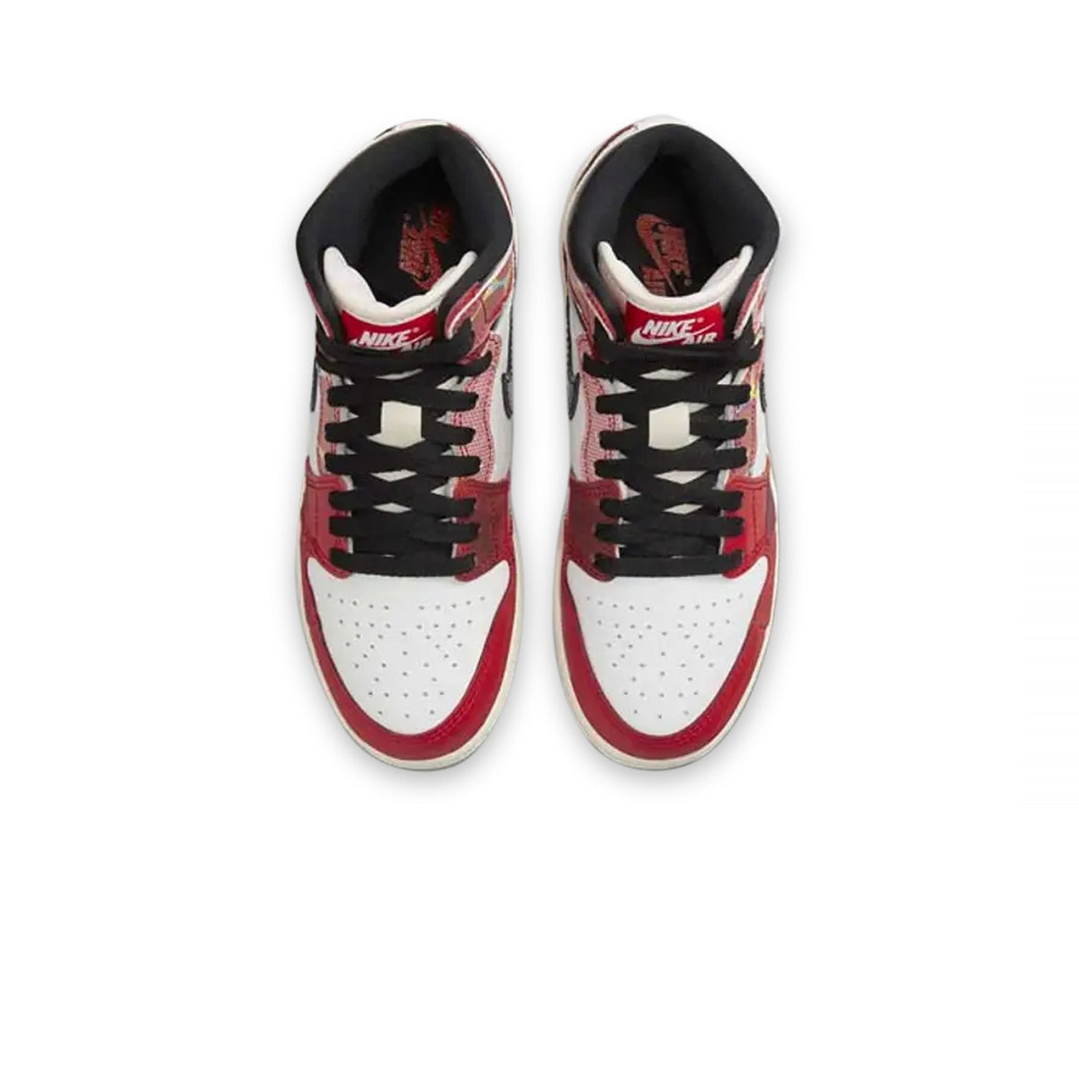 Air Jordan 1 Retro High OG Spider-Man Across The Spider-Verse (GS) Sneakers - Red