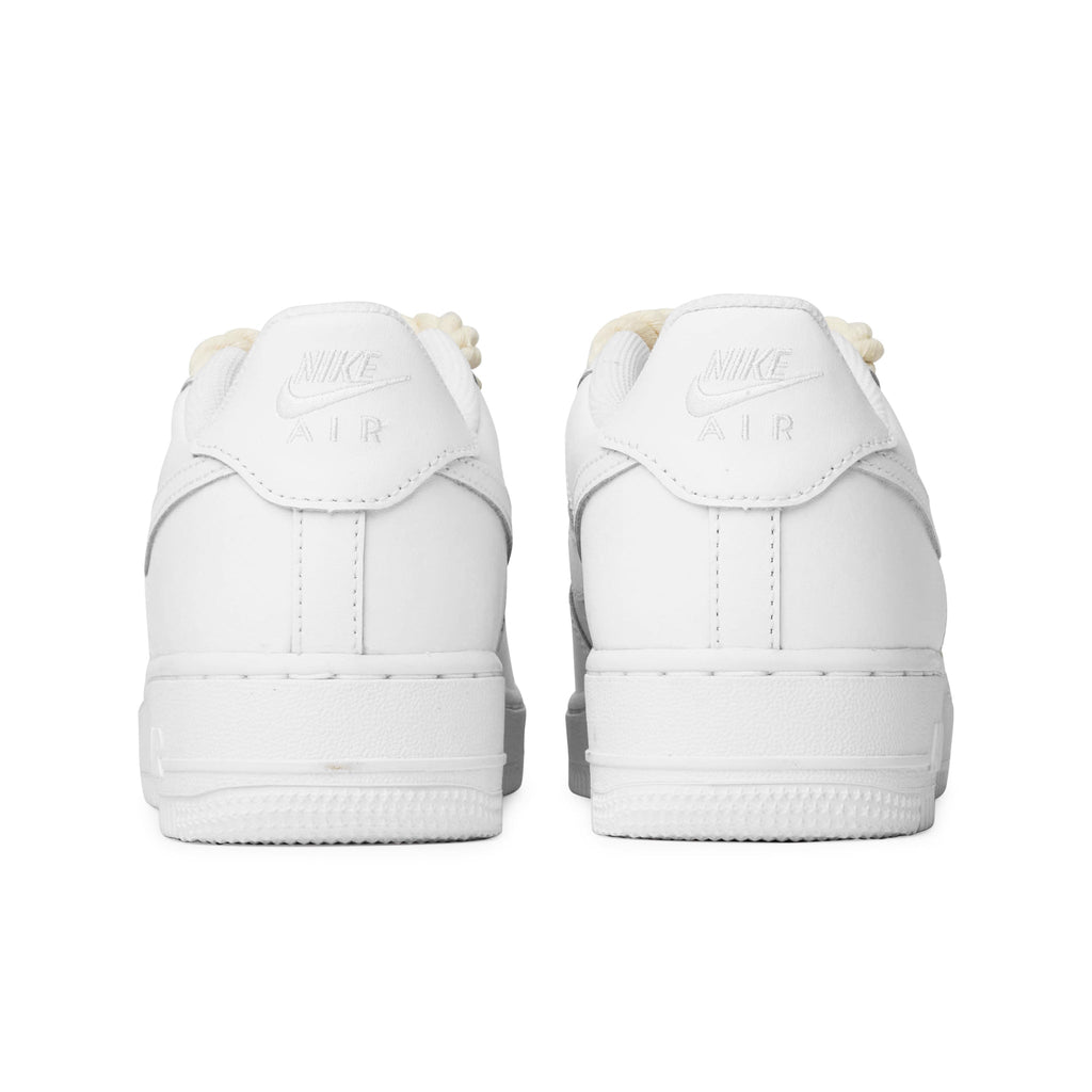 Nike Air Force 1 Low Rope Lace White Cream (GS) Sneakers