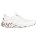 Skechers Slip-ins: Contour Foam - Cozy Fit Daisy Doodle, WHITE / MULTI