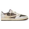 Travis Scott x Air Jordan 1 Low OG SP Reverse Mocha Sneakers - Brown