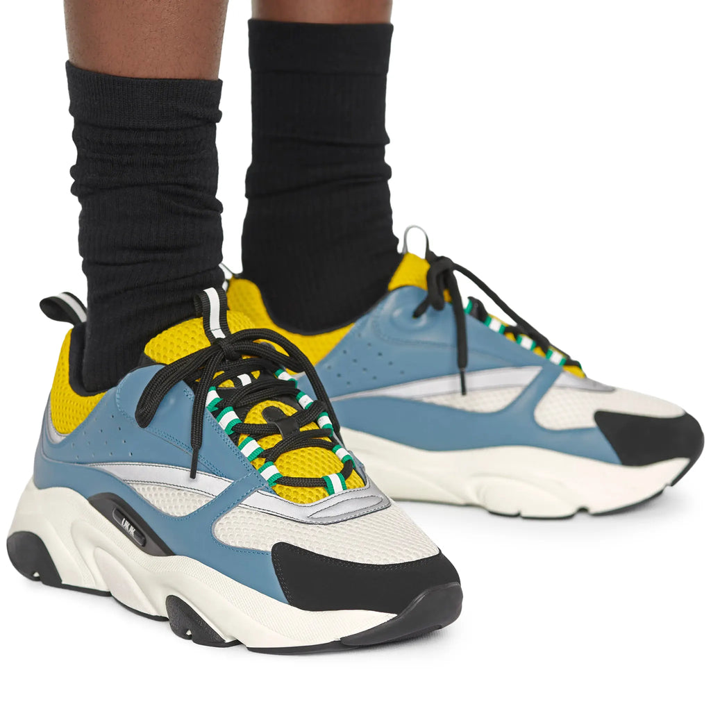 Dior B22 Blue Yellow Trainer