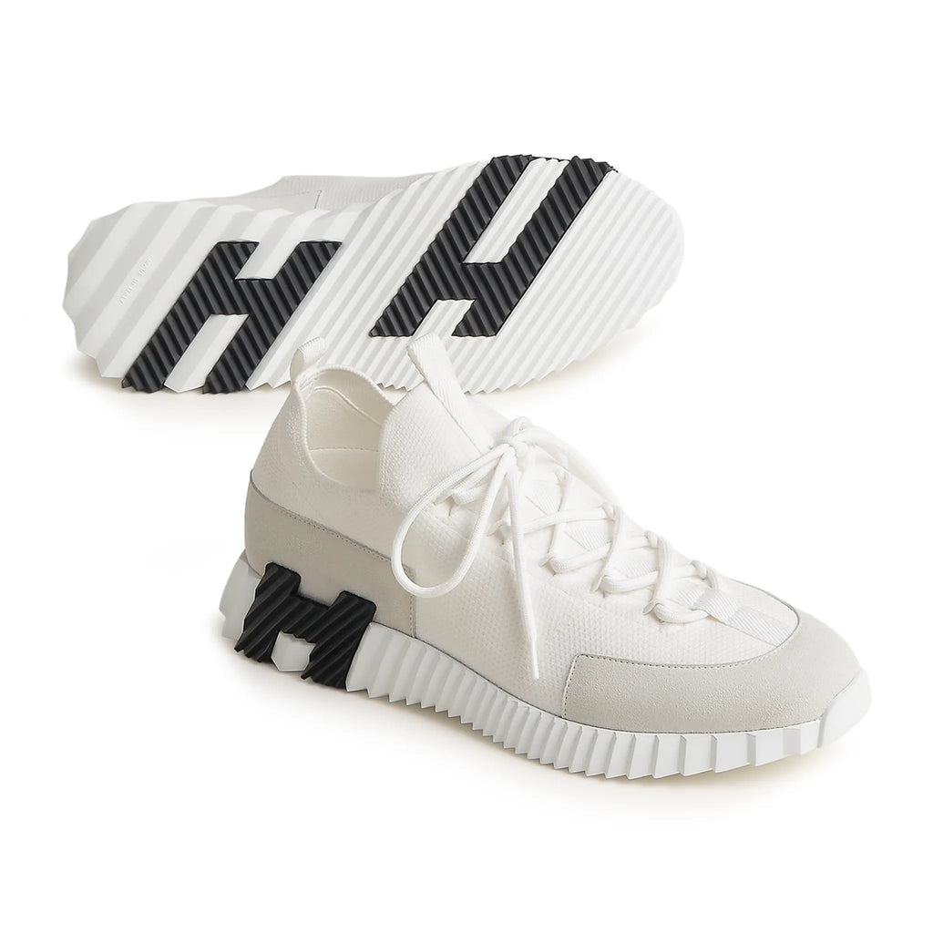 Hermes Paris Hermès Paris Lift Slip-On White Sneaker