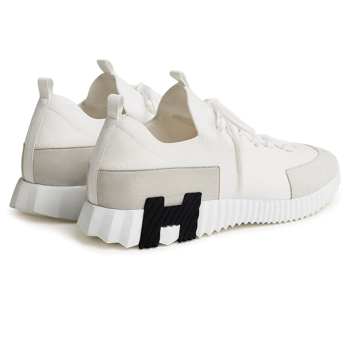 Hermes Paris Hermès Paris Lift Slip-On White Sneaker