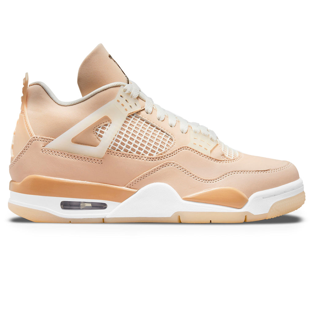 Air Jordan 4 Retro Shimmer - Women's Sneakers - Yellow