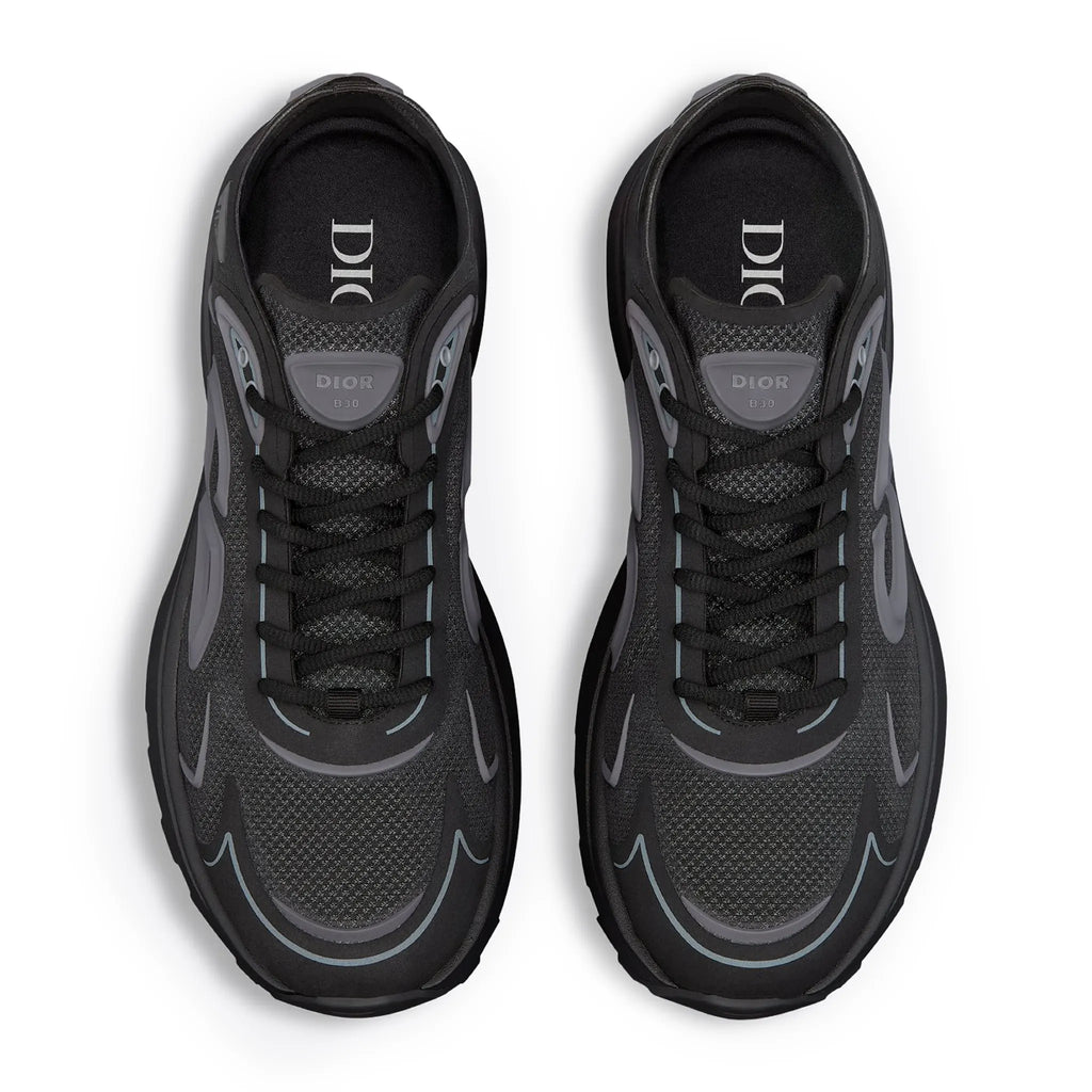 Dior B30 Countdown Nylon Tech Black Trainer