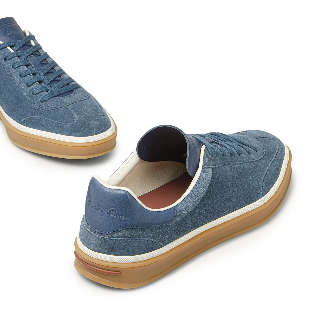 Loro Piana Tennis Walk Black Figs Sneaker - Women's