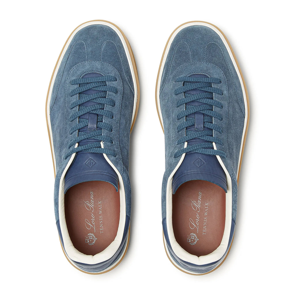 Loro Piana Tennis Walk Black Figs Sneaker - Women's