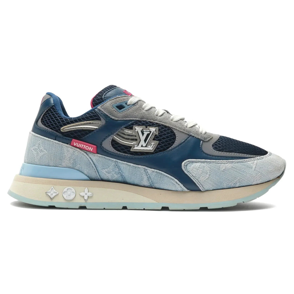 Preloved - Louis Vuitton LV Run Away Blue Sneaker