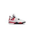 Air Jordan 4 Retro Red Cement (PS) Sneakers - White