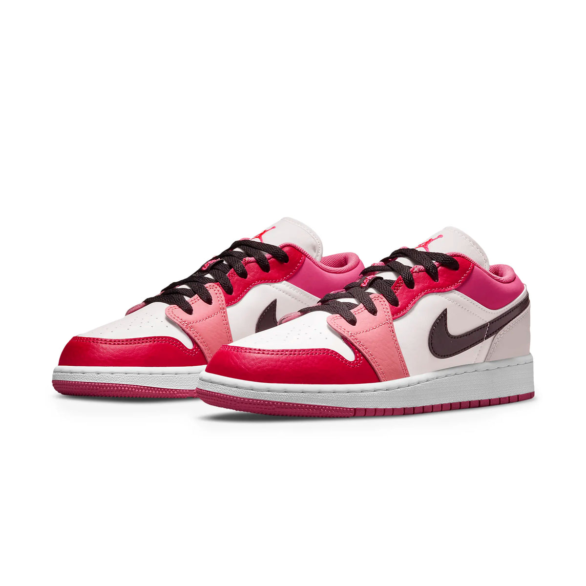 Air Jordan 1 Low Pink Red (GS) Sneakers