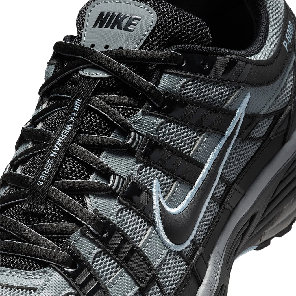 Nike P-6000 Black Cool Grey Celestine Blue Sneakers