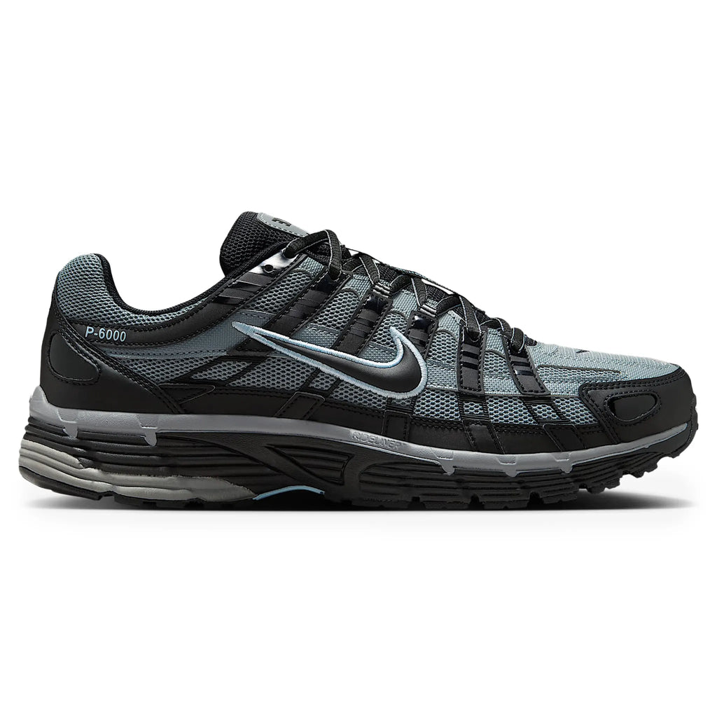 Nike P-6000 Black Cool Grey Celestine Blue Sneakers
