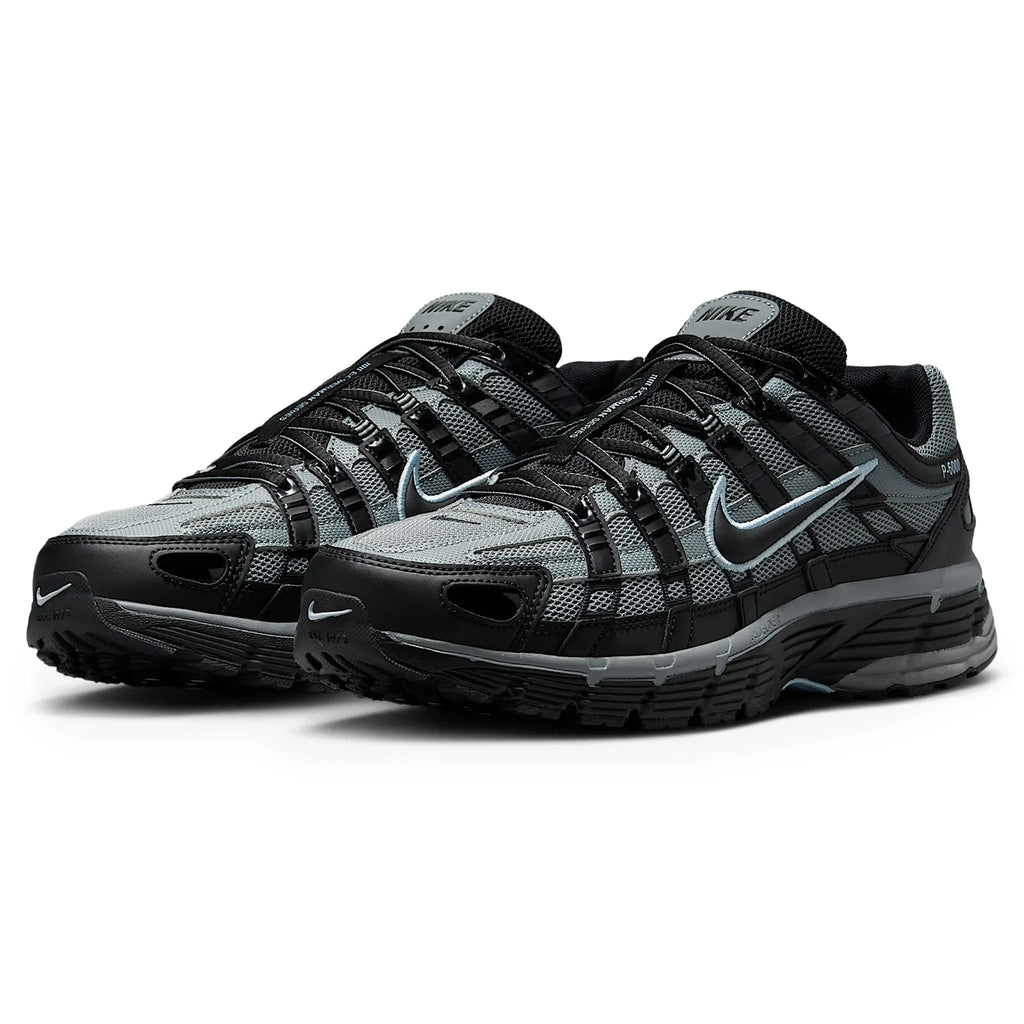 Nike P-6000 Black Cool Grey Celestine Blue Sneakers