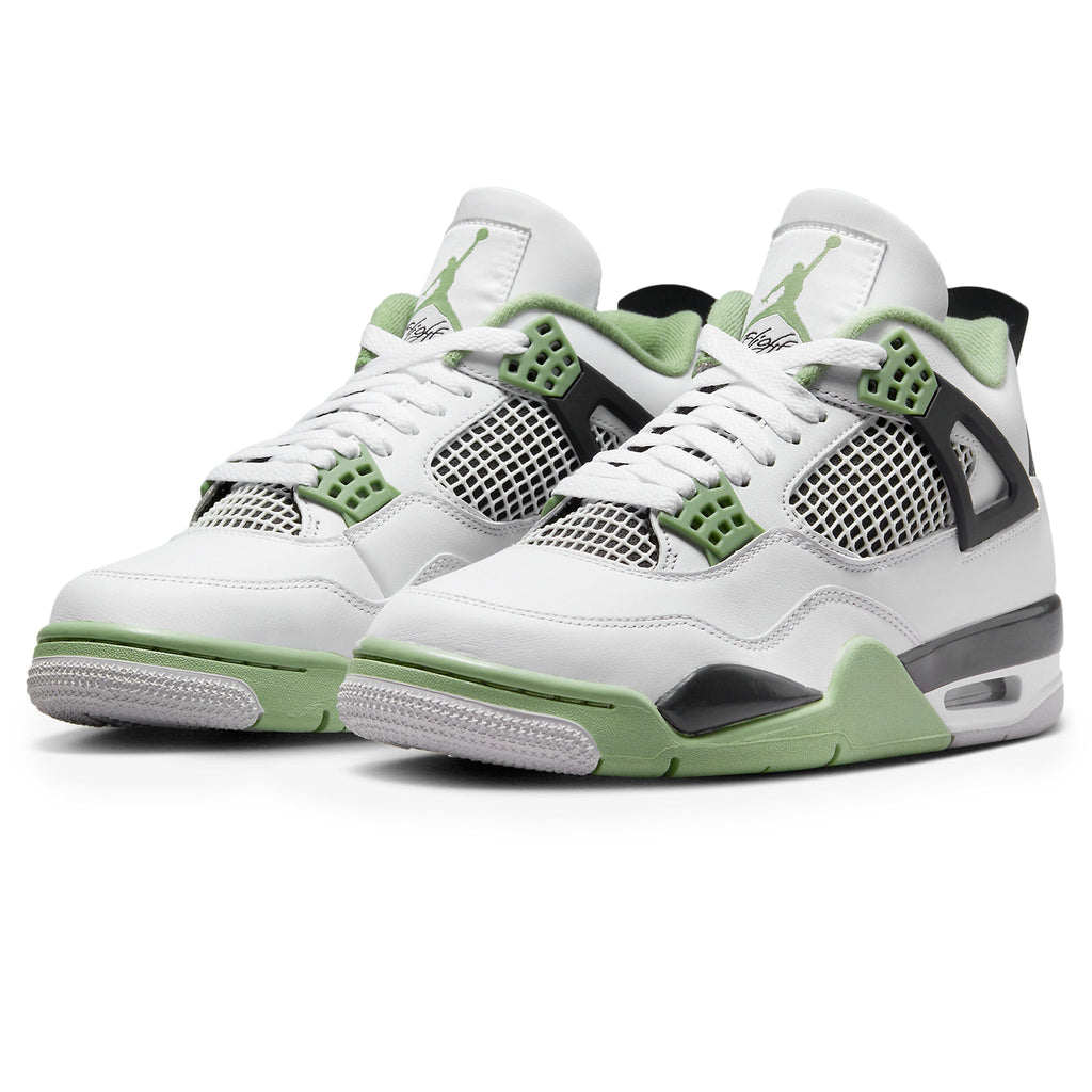 Air Jordan 4 Retro Seafoam - Women's Sneakers - Green