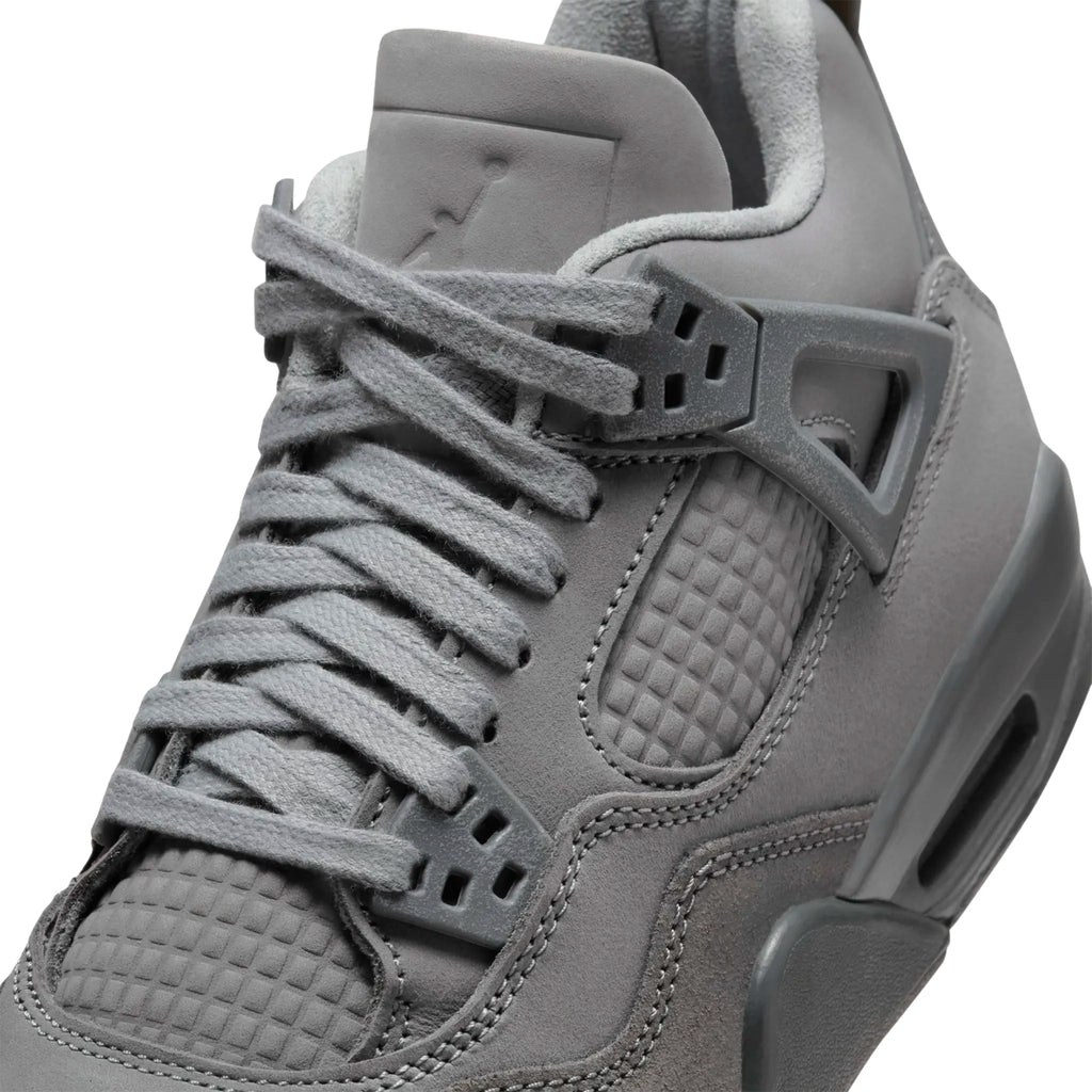 Air Jordan 4 Retro SE Paris Olympics Wet Cement (GS) Sneakers - Grey