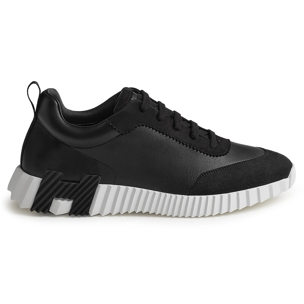 Hermes Paris Hermès Paris Bouncing Calf Sneaker White Black