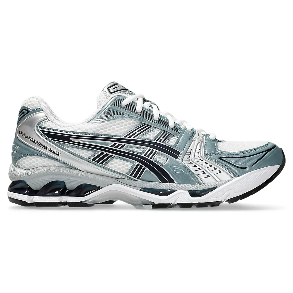 ASICS Gel-Kayano 14 White Fjord Grey Sneakers