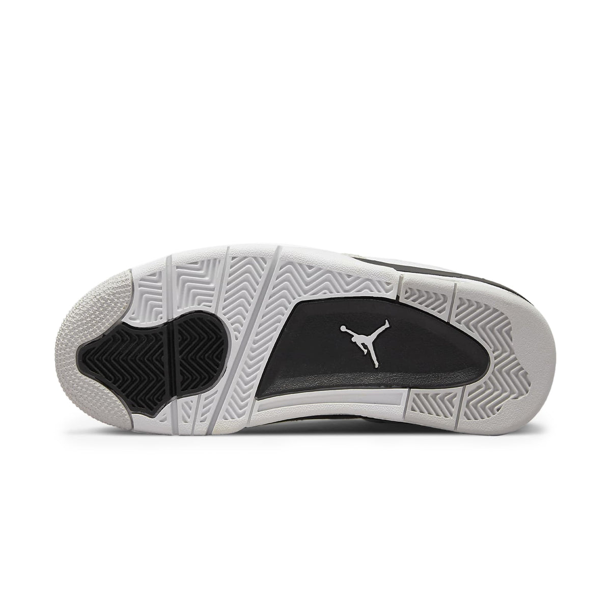 Air Jordan 4 Retro Military Black (GS) Sneakers - White