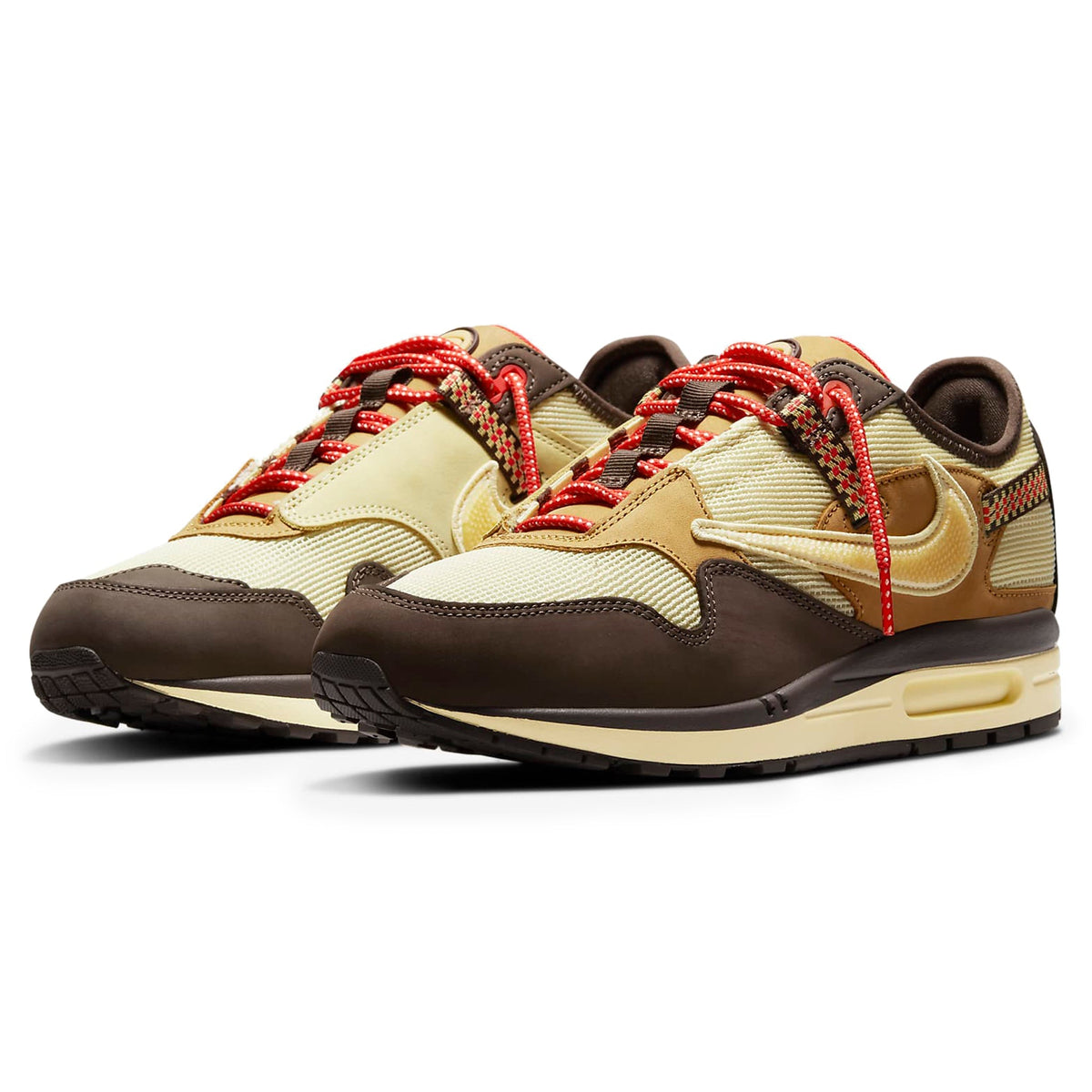 Travis Scott x Nike Air Max 1 Baroque Brown Sneakers