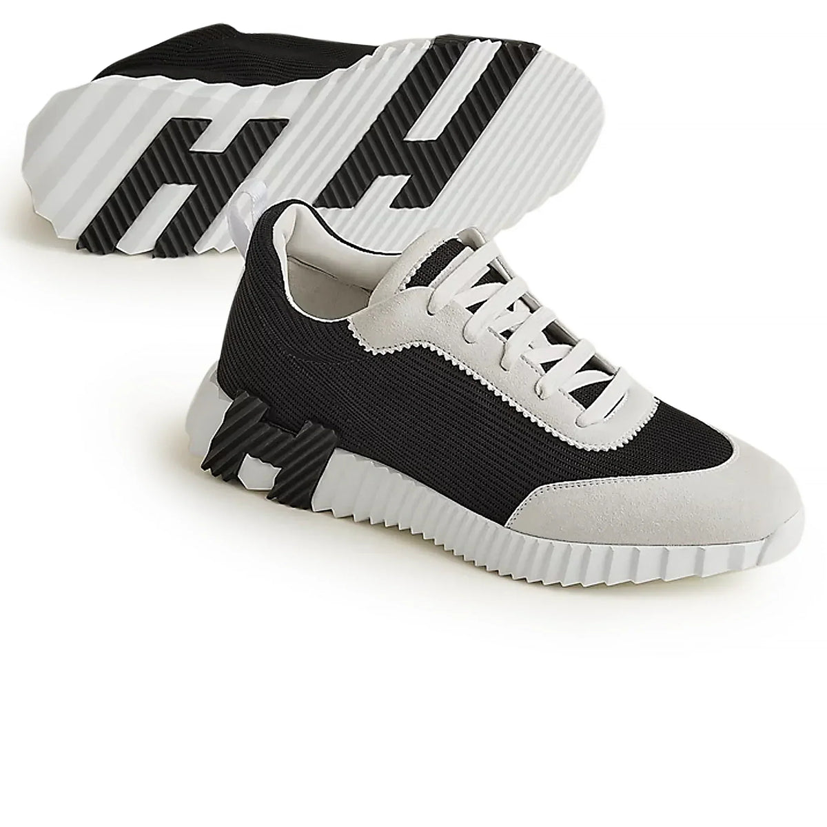 Hermes Paris Hermès Paris Bouncing Sneaker White Black