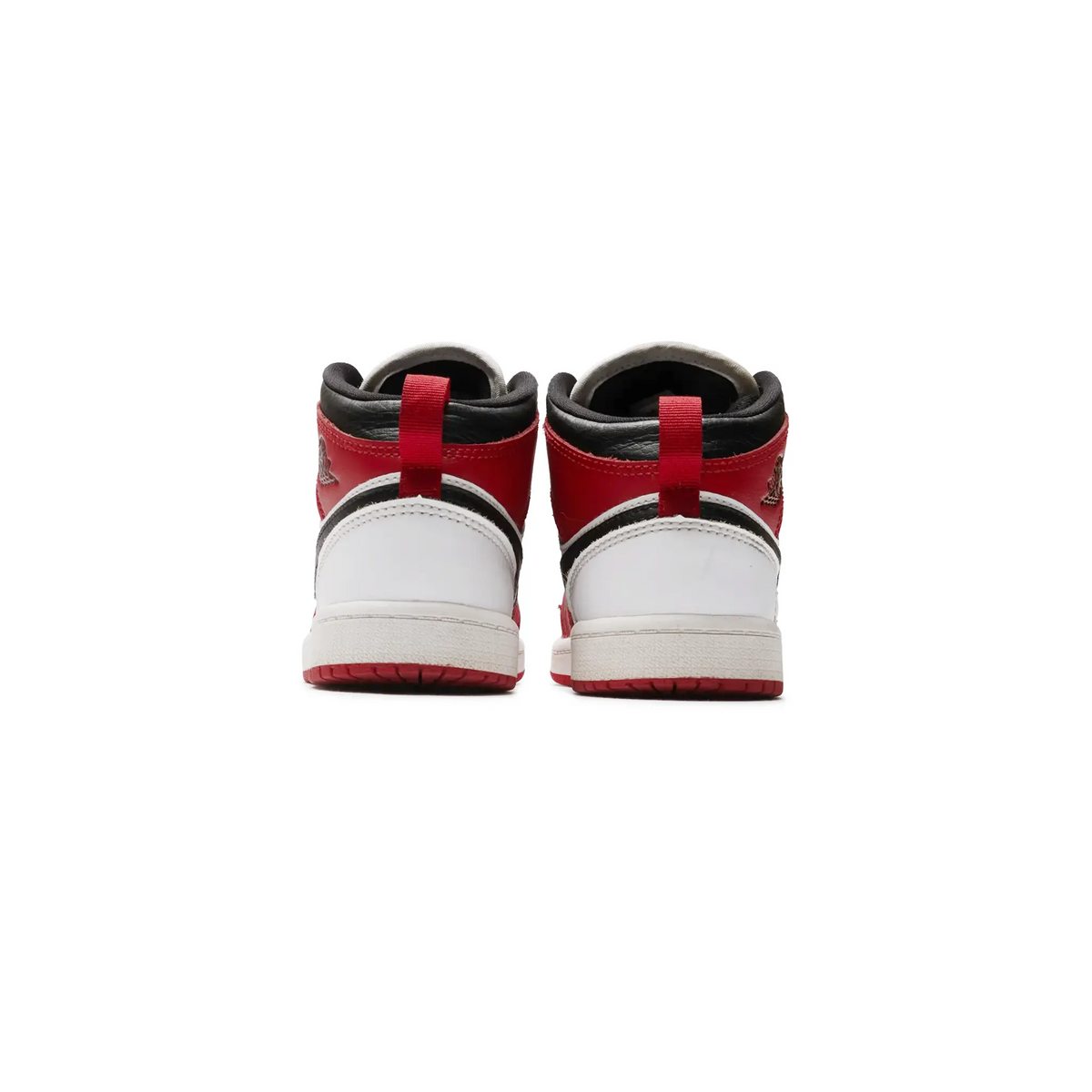 Preloved - Air Jordan 1 Mid Chicago White Heel (PS)