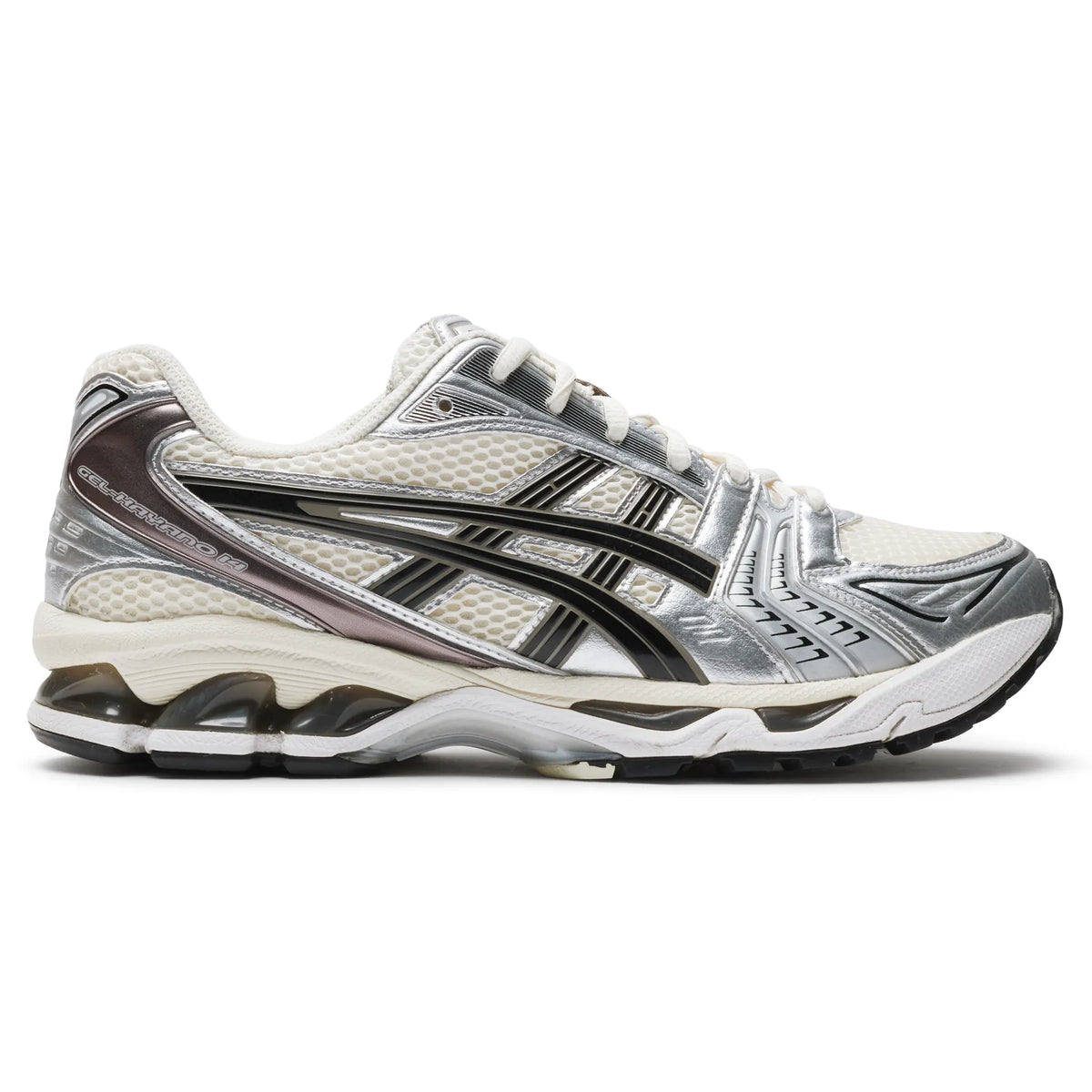 Preloved - ASICS Gel-Kayano 14 Cream Black Metallic Plum Sneakers