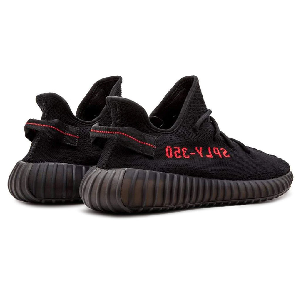 Adidas Yeezy Boost 350 V2 Bred Core Black Red Sneakers