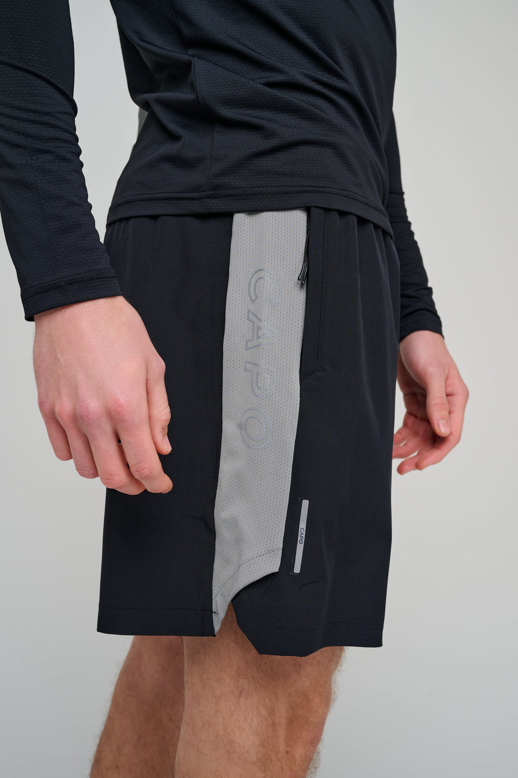 CAPO Active Performance Black Shorts