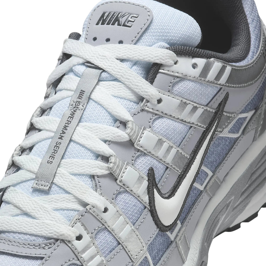 Nike P-6000 Metallic Silver Summit Wolf Grey Sneakers