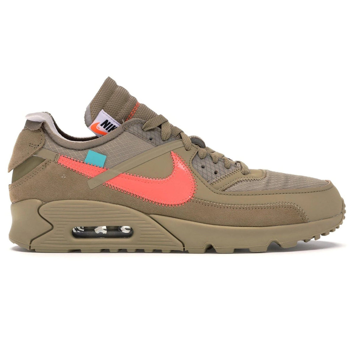 Nike x Off-White Air Max 90 Desert Ore Sneakers - Brown