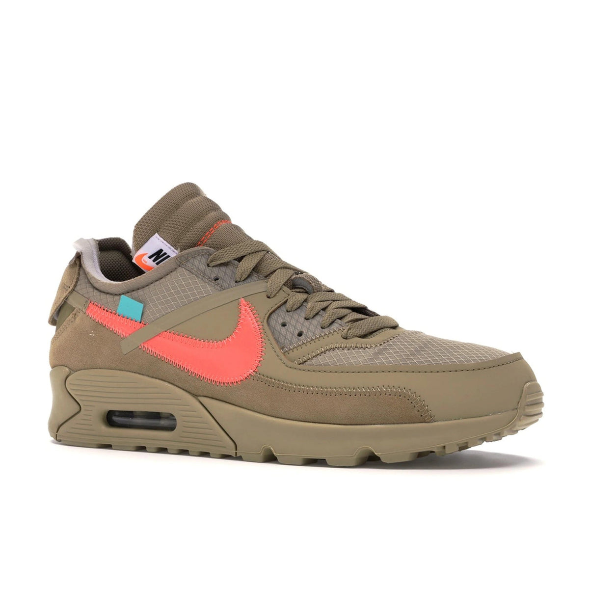 Nike x Off-White Air Max 90 Desert Ore Sneakers - Brown