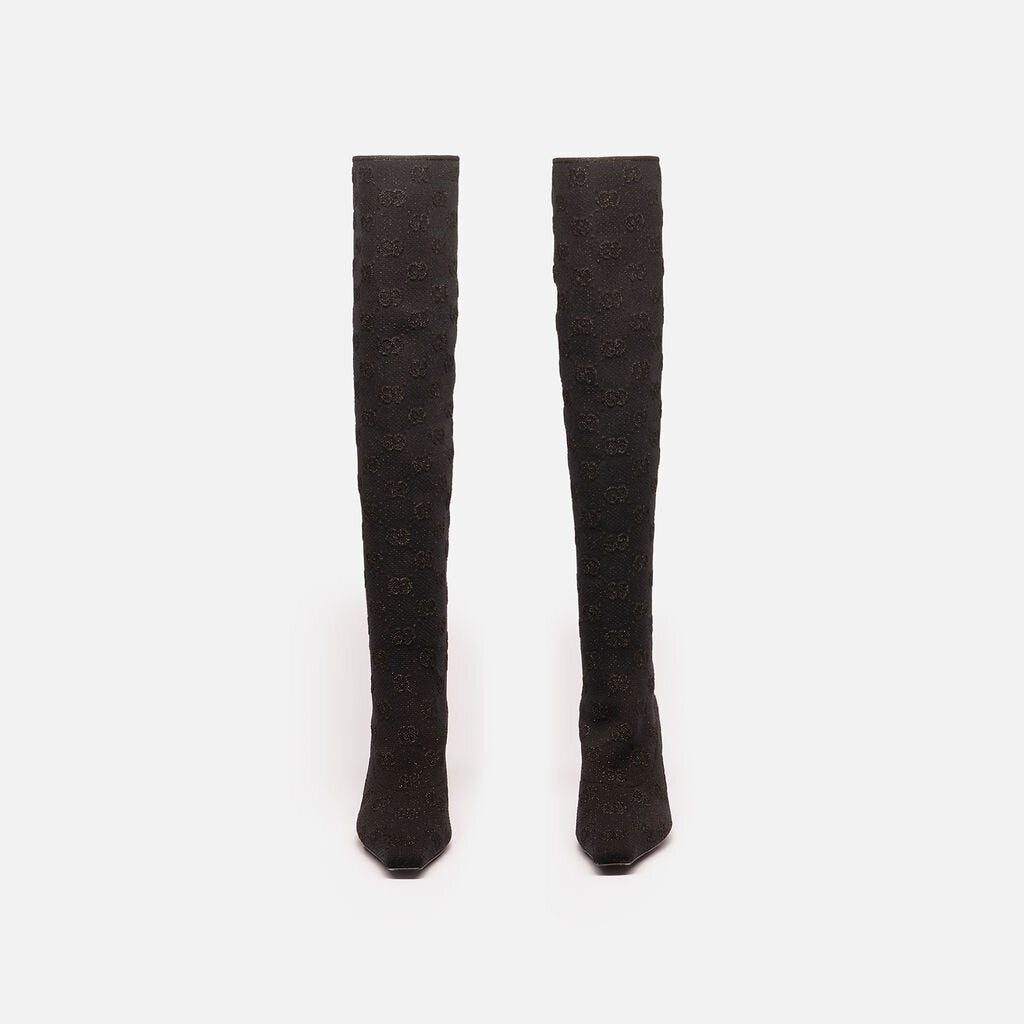 Gucci Stretch Knit Tall Boot