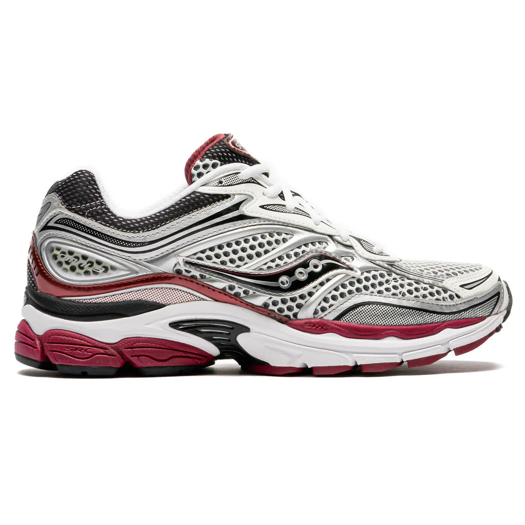 Saucony Progrid Omni 9 Silver Red Sneakers