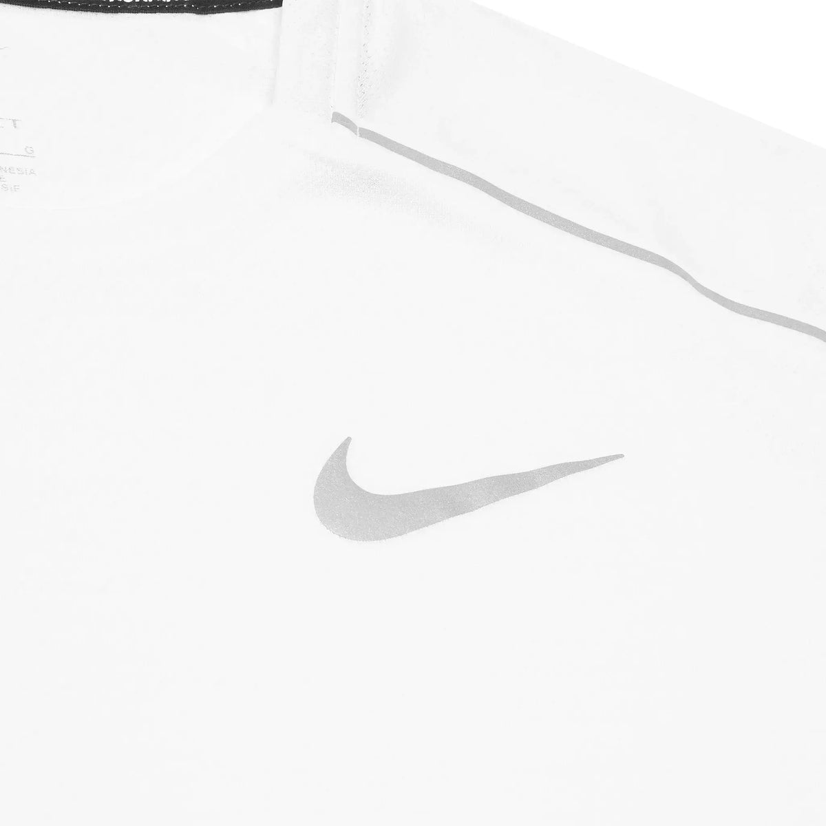 Nike Dri-FIT 1.0 White Miler Running T-Shirt