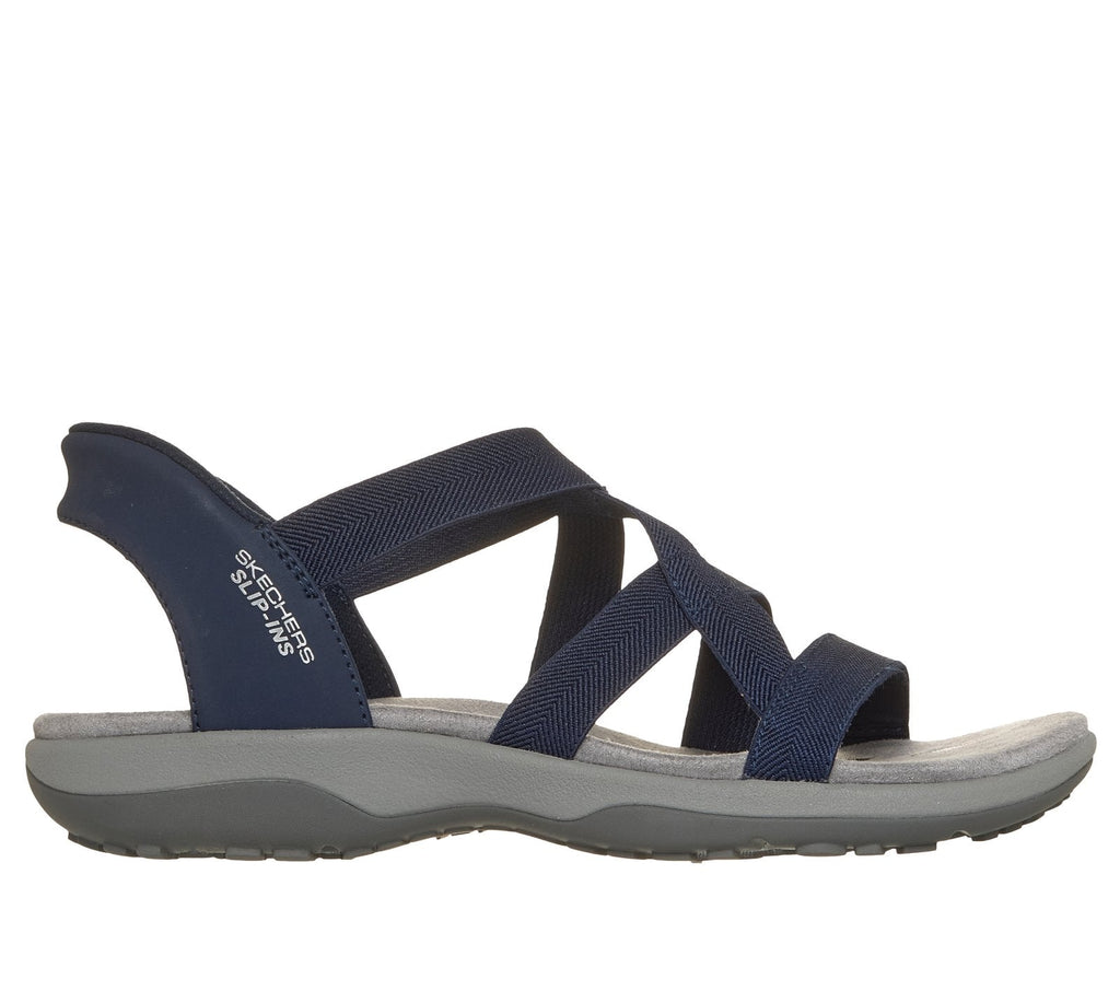 Skechers Slip-ins: Reggae Slim - Stretch Flex, NAVY