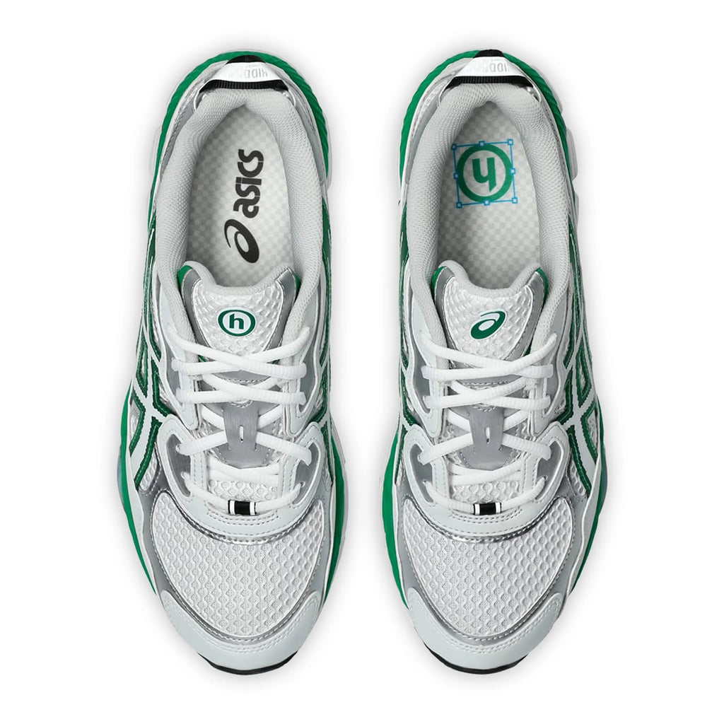 The HIDDEN.NY x ASICS Gel-NYC White Green Sneakers