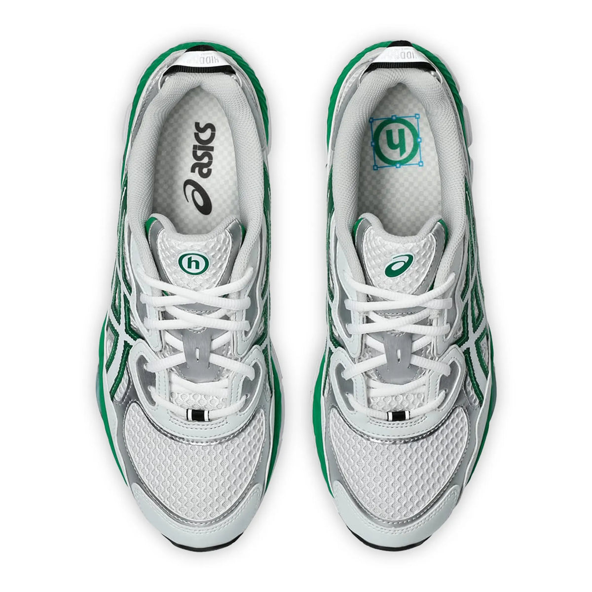 The HIDDEN.NY x ASICS Gel-NYC White Green Sneakers