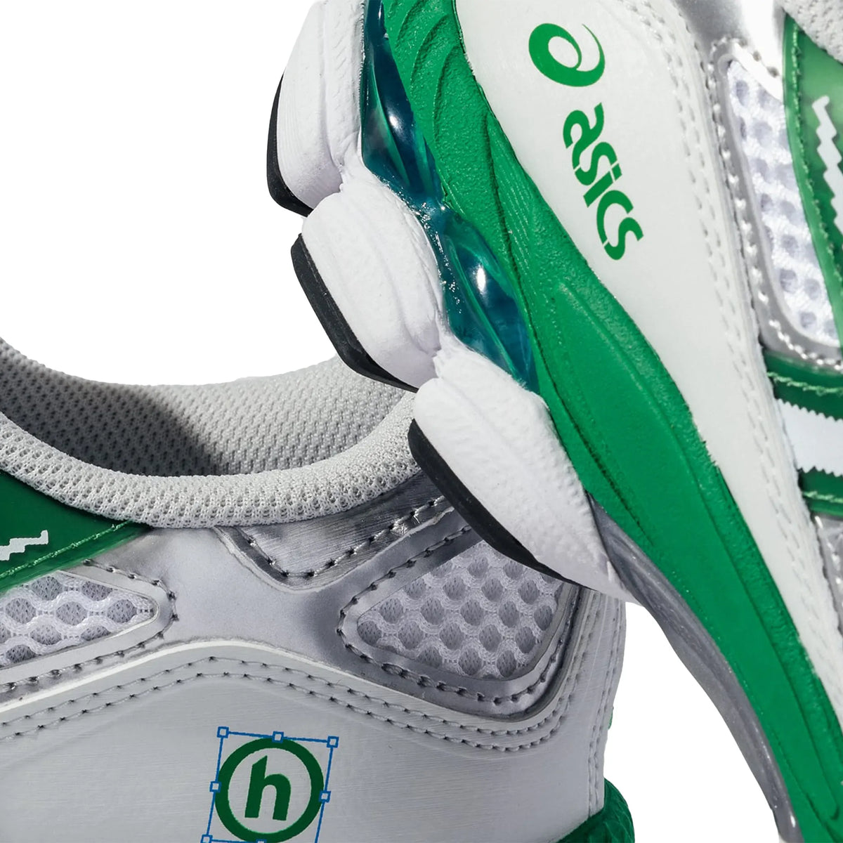 The HIDDEN.NY x ASICS Gel-NYC White Green Sneakers