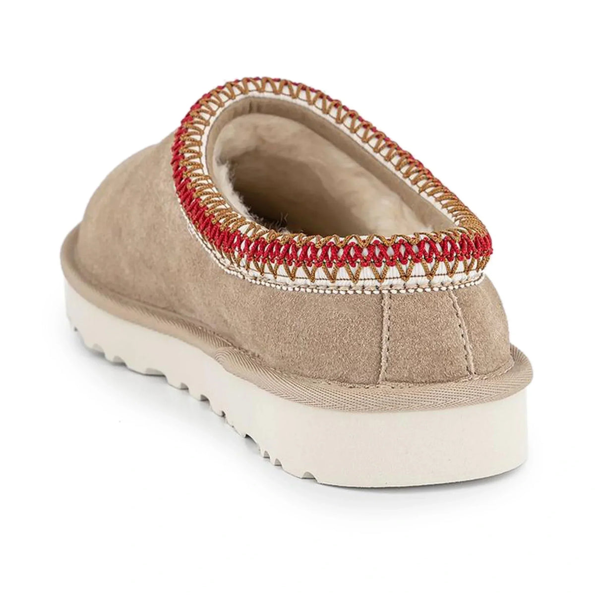 UGG Tasman Sand Dark Cherry Slippers - Women's - Beige