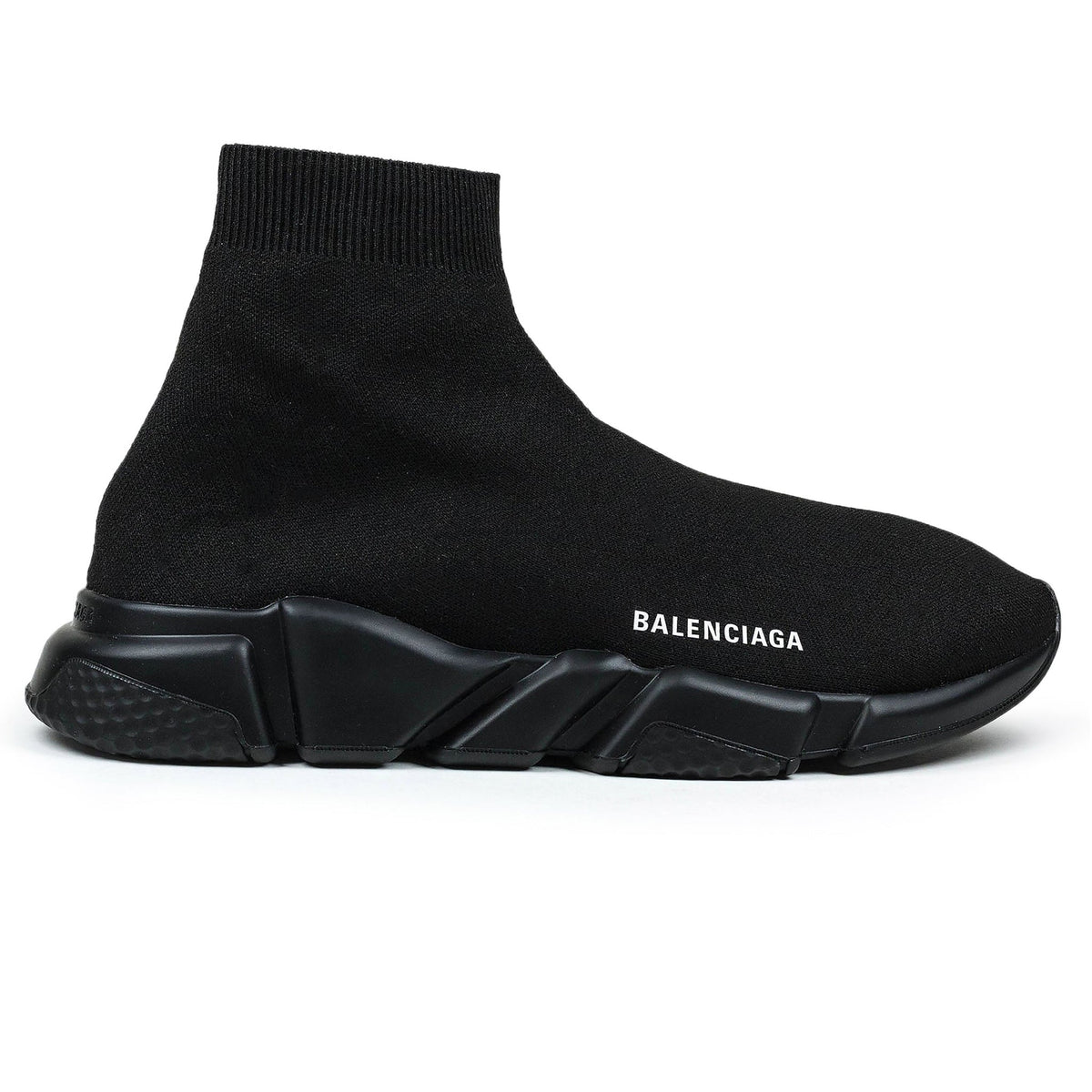 Balenciaga Speed Knit Sock Triple Black - Women's Sneakers