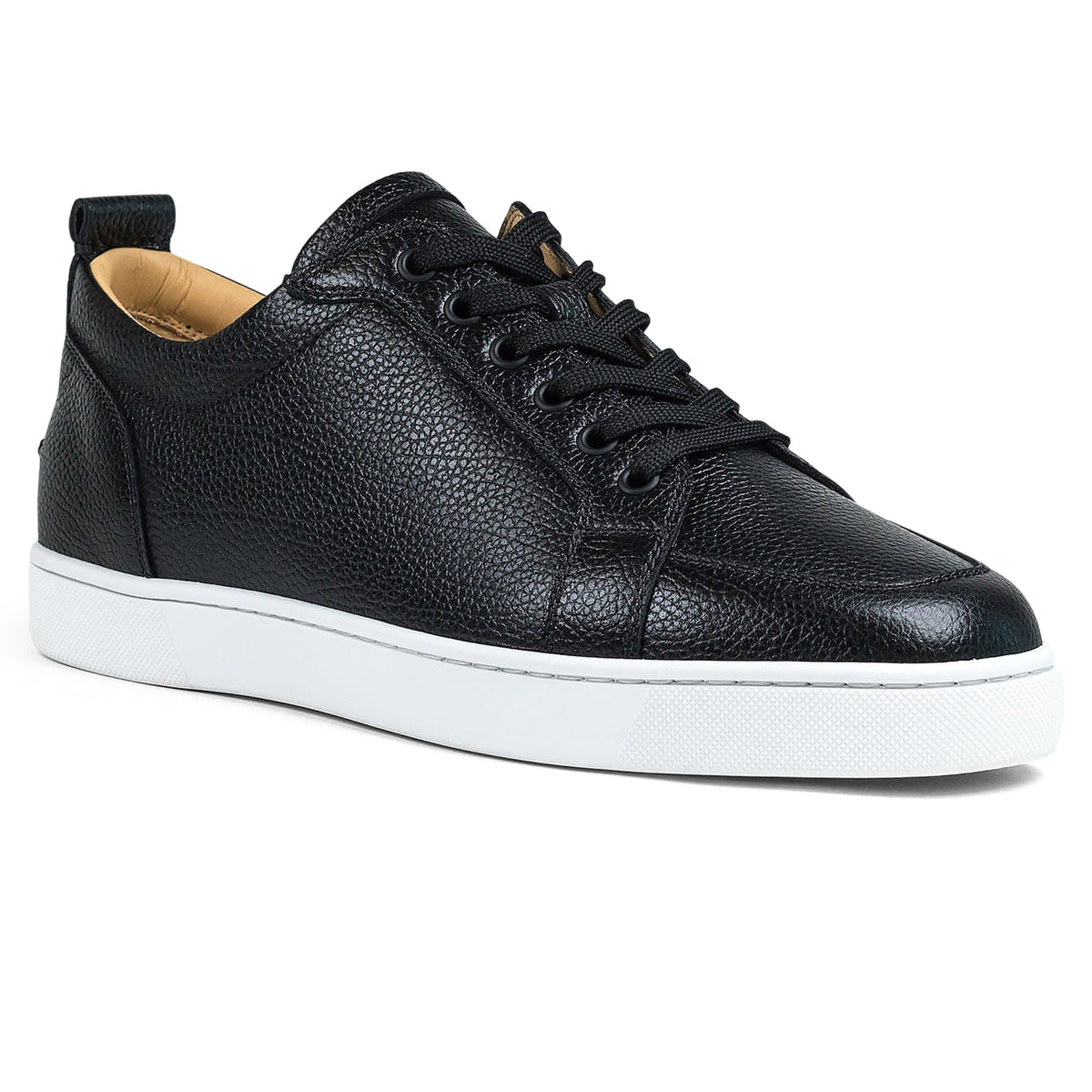 Christian Louboutin Rantulow Flat Grain Black Sneaker