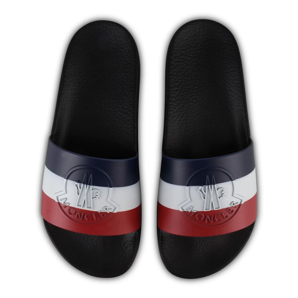 Moncler Basile Black Sliders Sandals