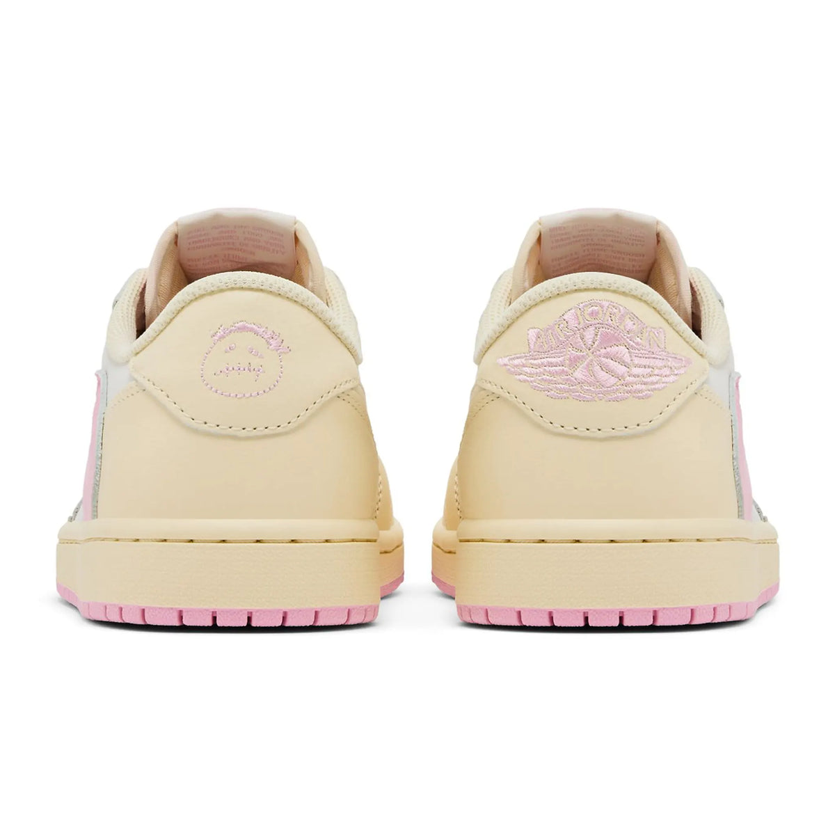 Travis Scott x Air Jordan 1 Low OG Shy Pink Sneakers
